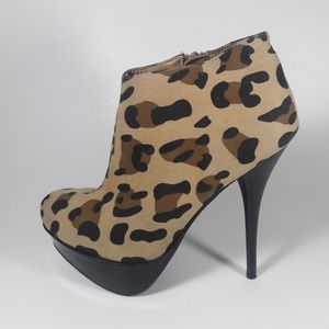 Dollhouse Leopard Booties